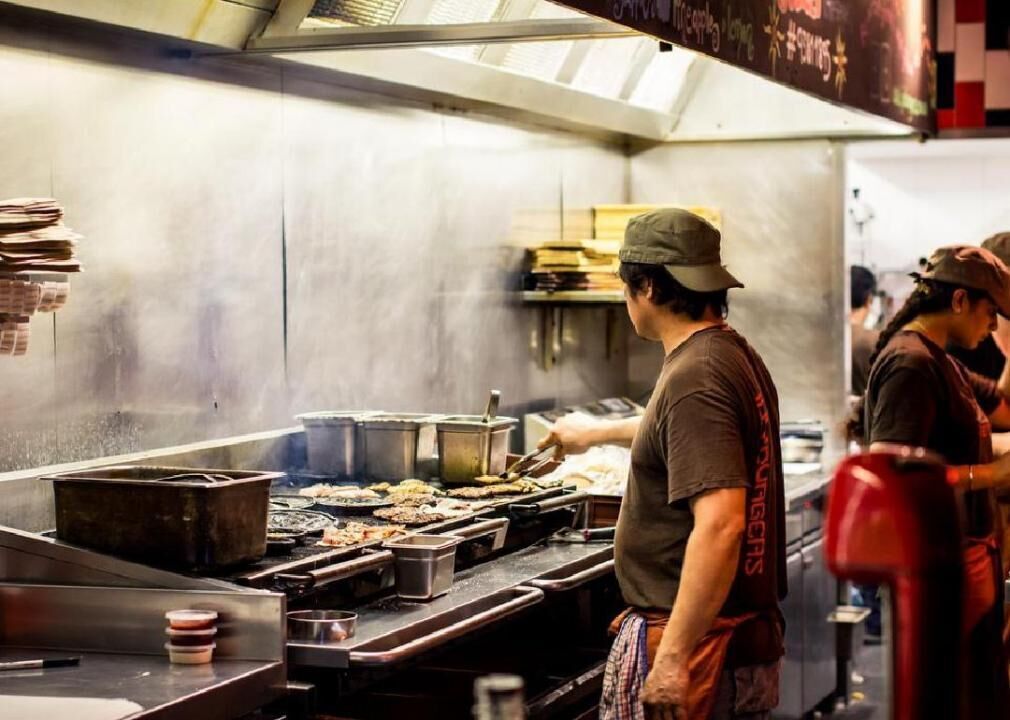#10. Cooks, fast food